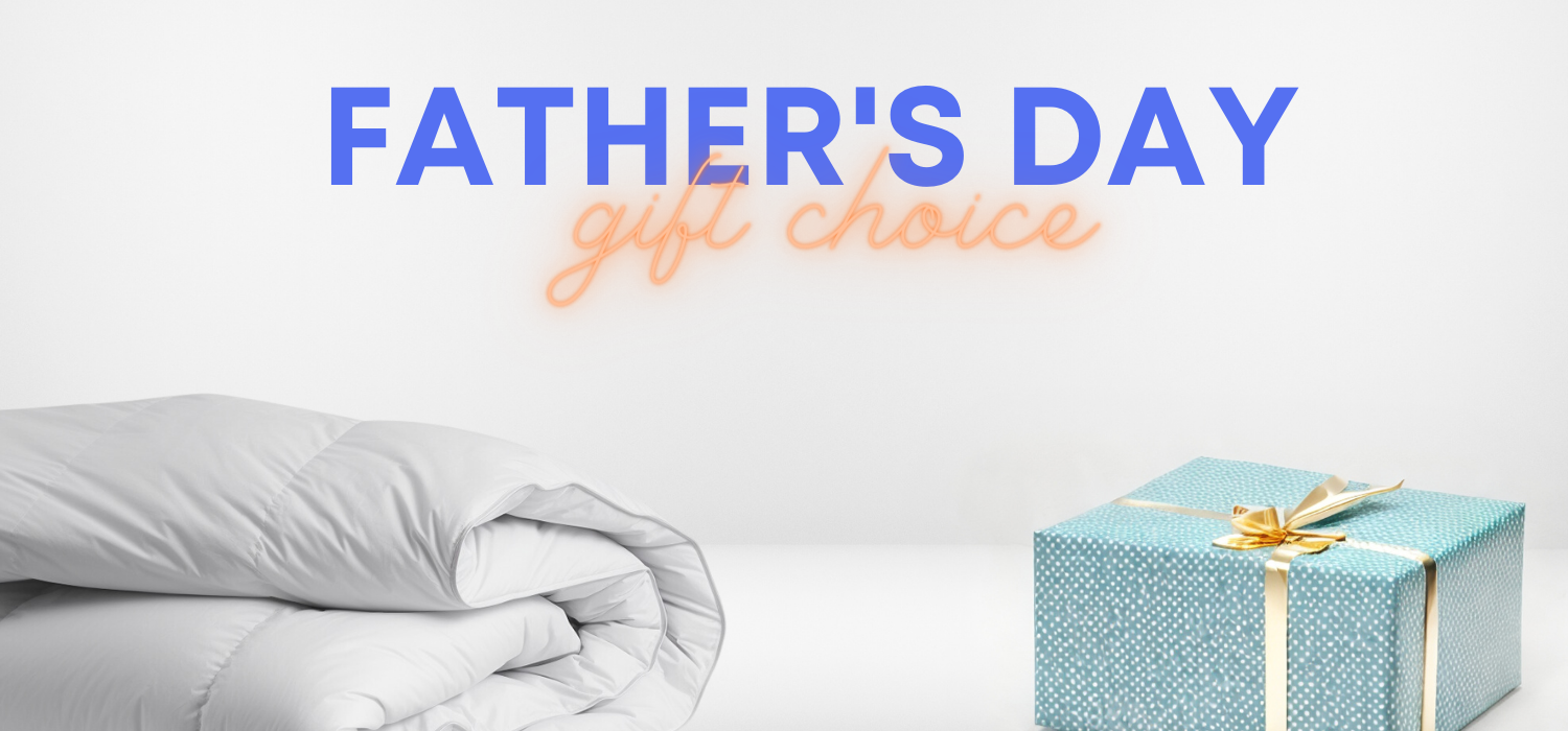 Father's Day Gift Guide: Down Comforter for Hot Sleepers