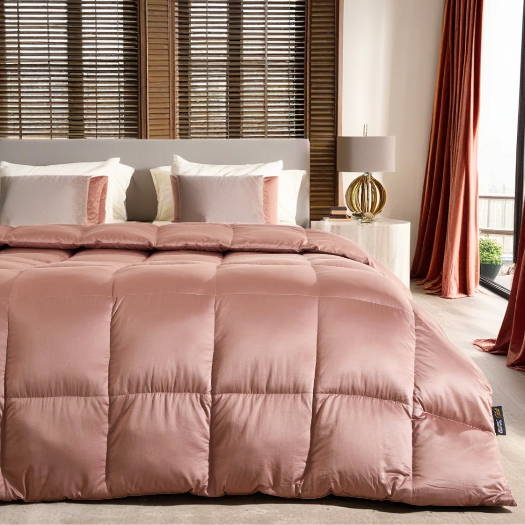 Deluxe Silk Down Comforters