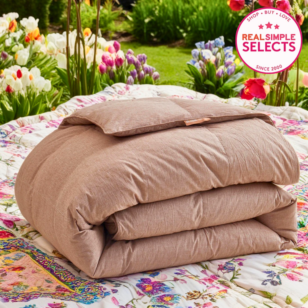 European Linen Down Comforter