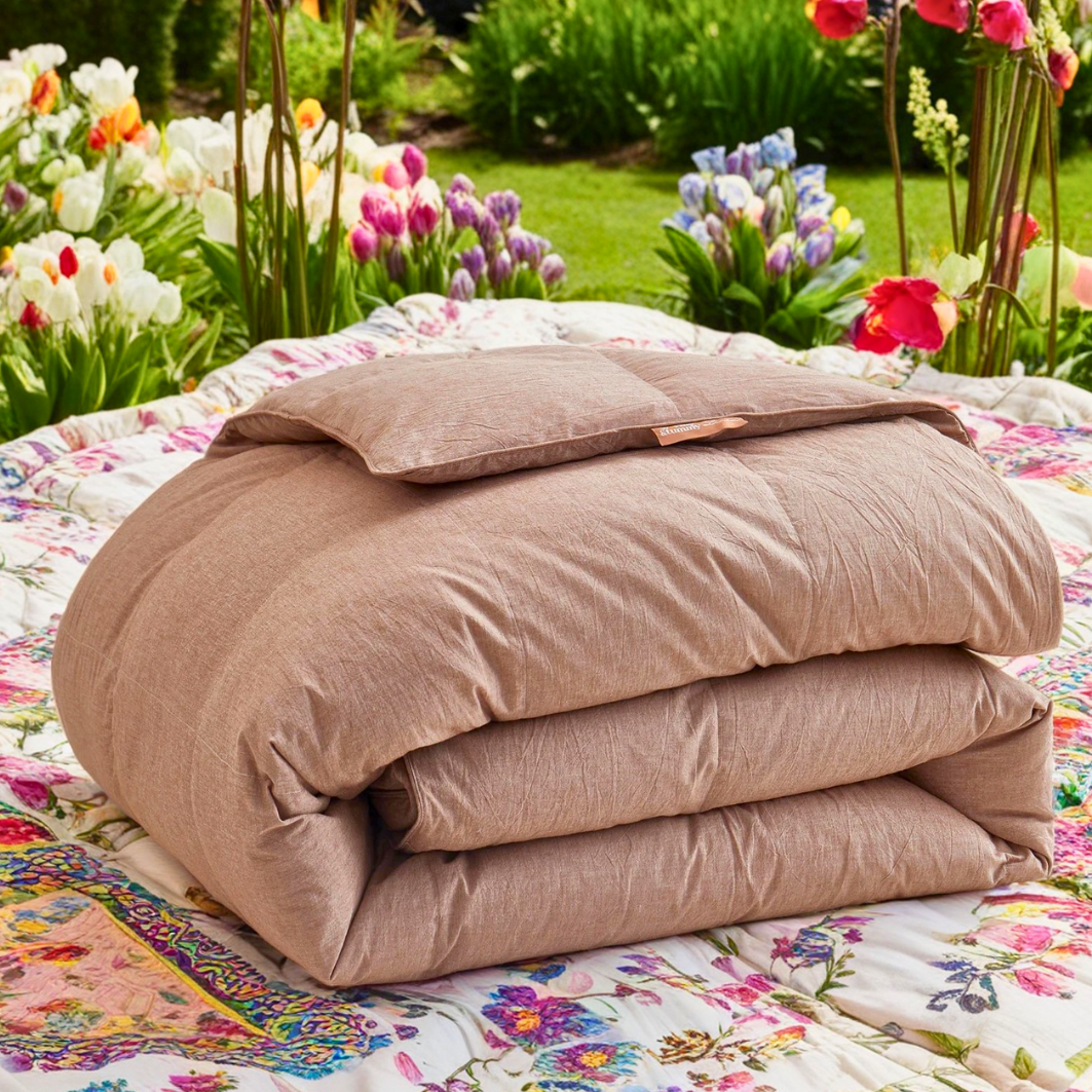 European Linen Down Comforter